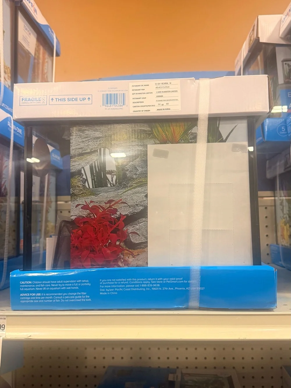 TOPFIN All-In-One Aquarium Starter Kit in 6 gallon